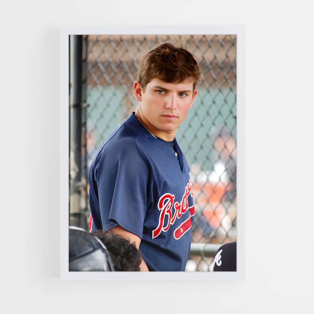 Poster Le Jeune Lanceur – affiche Baseball (vue 3)